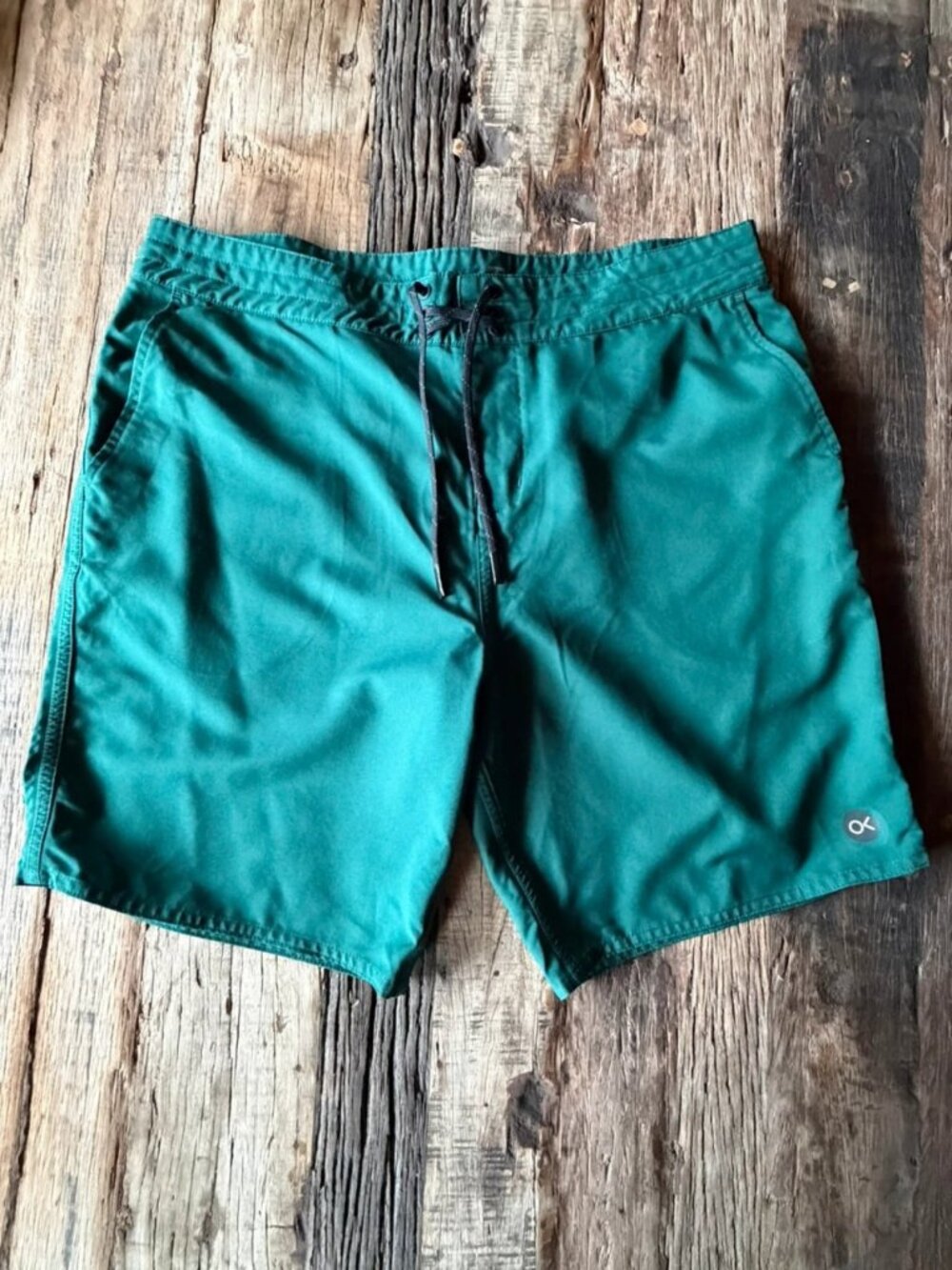 Men's Dark Green Swim Shorts